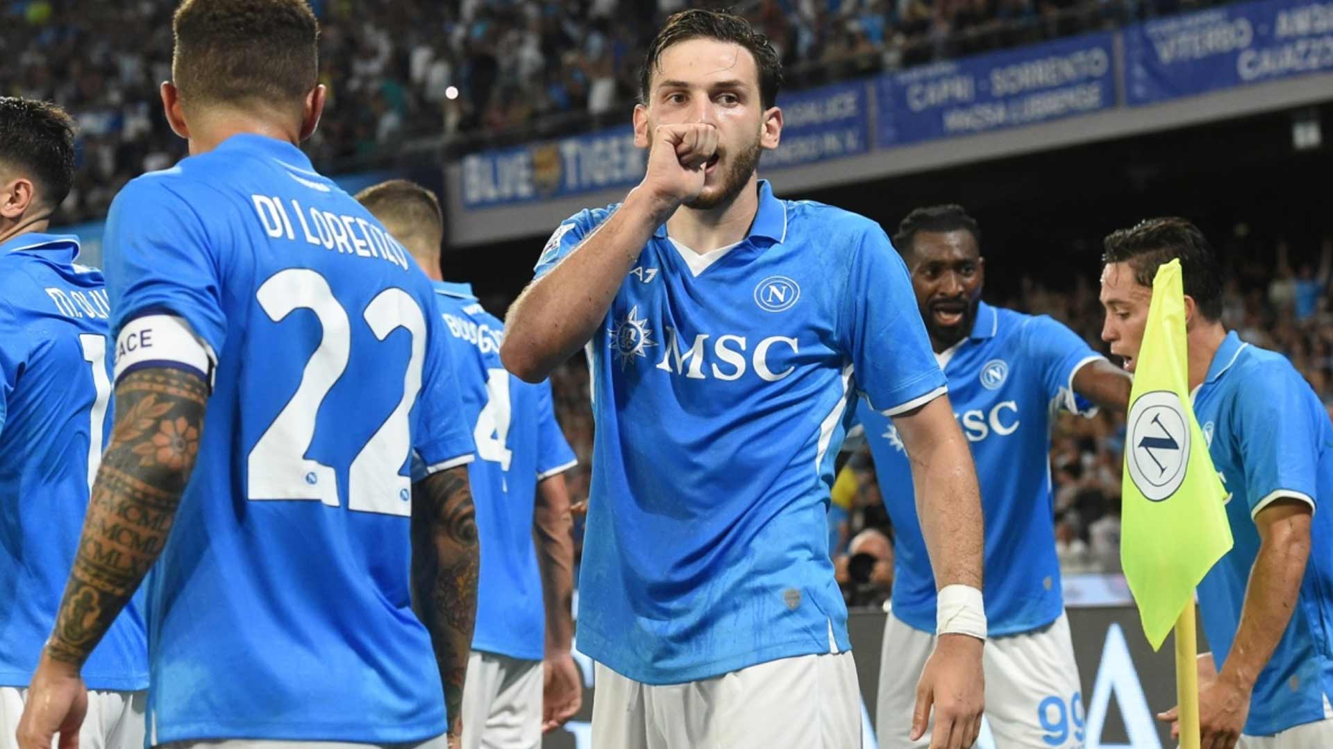Napoli Tundukkan Torino di Stadio Diego Armando Maradona